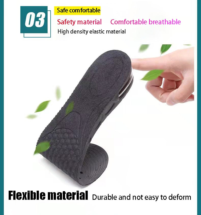 3-9CM Invisible Height Increased Insole